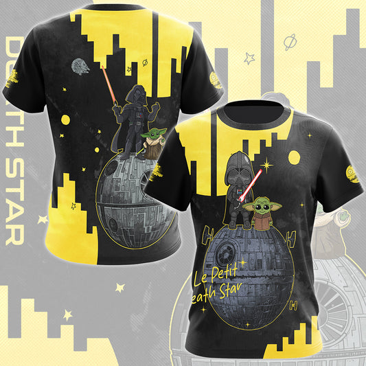 Star Wars Le Petit Death Star Video Game All Over Printed T-shirt Tank Top Zip Hoodie Pullover Hoodie Hawaiian Shirt Beach Shorts Joggers
