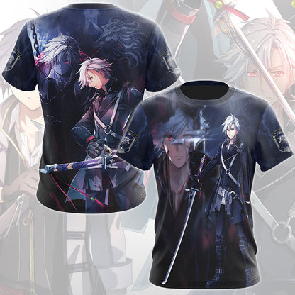 The Legend of Heroes: Trails of Cold Steel IV Rean Schwarzer Video Game All Over Printed T-shirt Tank Top Zip Hoodie Pullover Hoodie Hawaiian Shirt Beach Shorts Joggers T-shirt