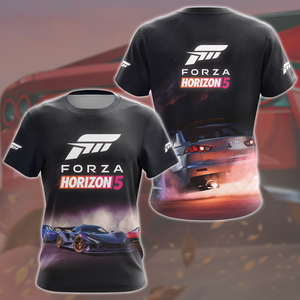 Forza Horizon 5 Video Game All Over Printed T-shirt Tank Top Zip Hoodie Pullover Hoodie Hawaiian Shirt Beach Shorts Joggers   