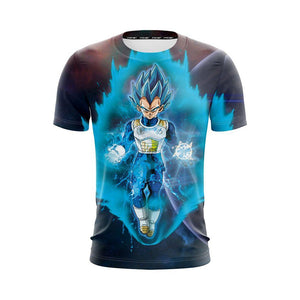 Vegeta Dragon Ball Unisex 3D T-shirt   