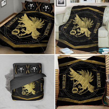 Destiny 2 Warlock 3D Quilt Set