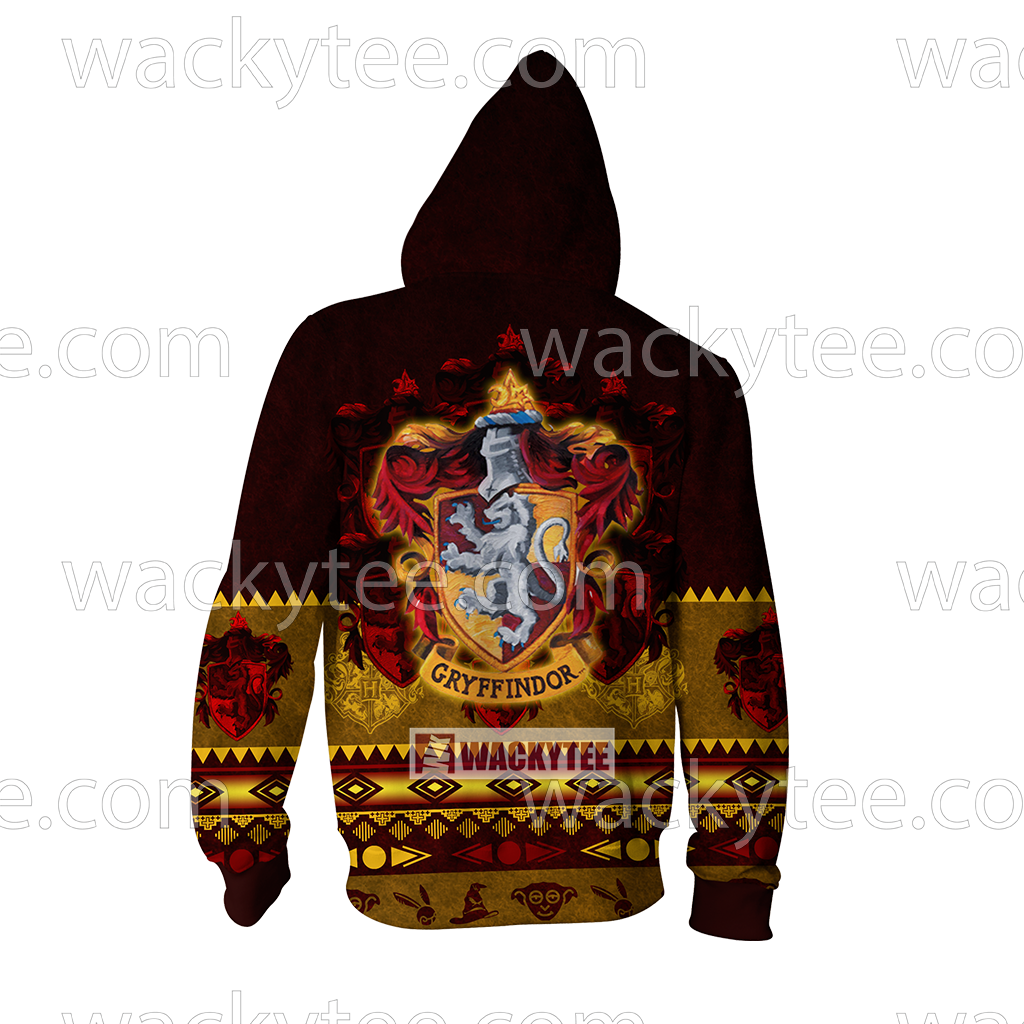 Brave Like A Gryffindor Harry Potter Wacky Style Unisex 3D T-shirt