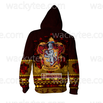 Brave Like A Gryffindor Harry Potter Wacky Style Unisex 3D T-shirt