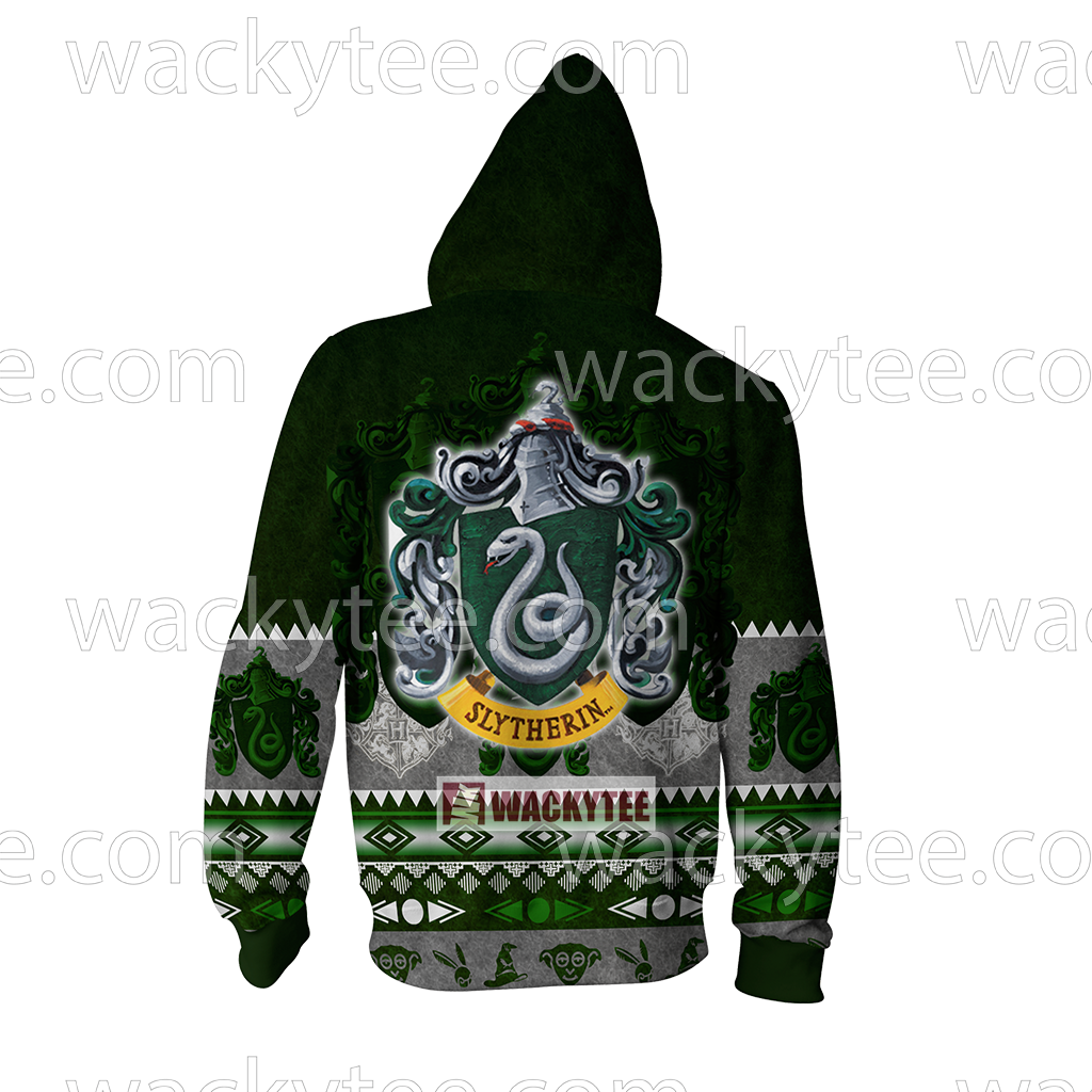 Cunning Like A Slytherin Harry Potter Wacky Style Unisex 3D T-shirt