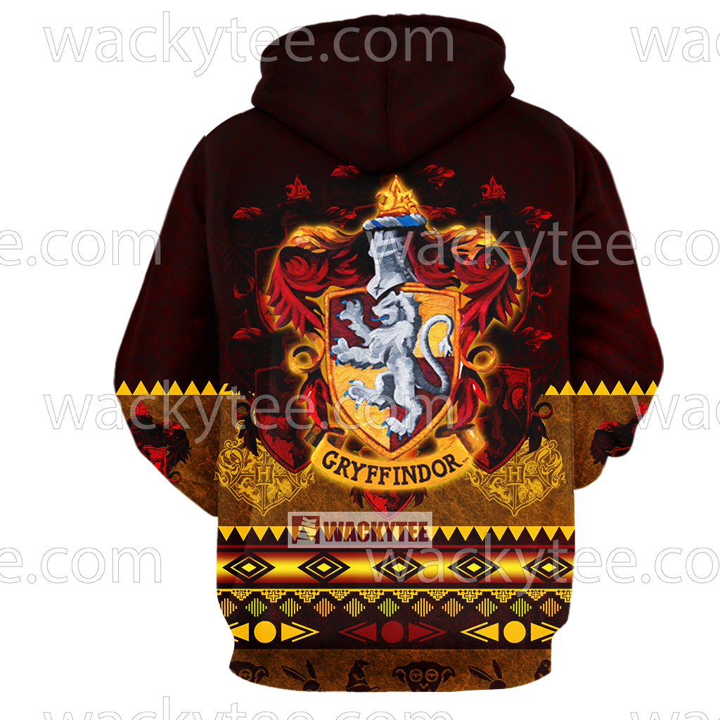 Brave Like A Gryffindor Harry Potter Wacky Style Unisex 3D T-shirt