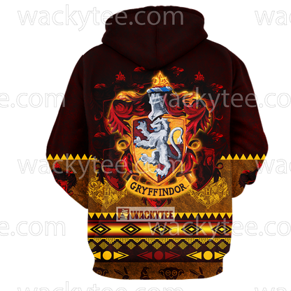 Brave Like A Gryffindor Harry Potter Wacky Style Unisex 3D T-shirt