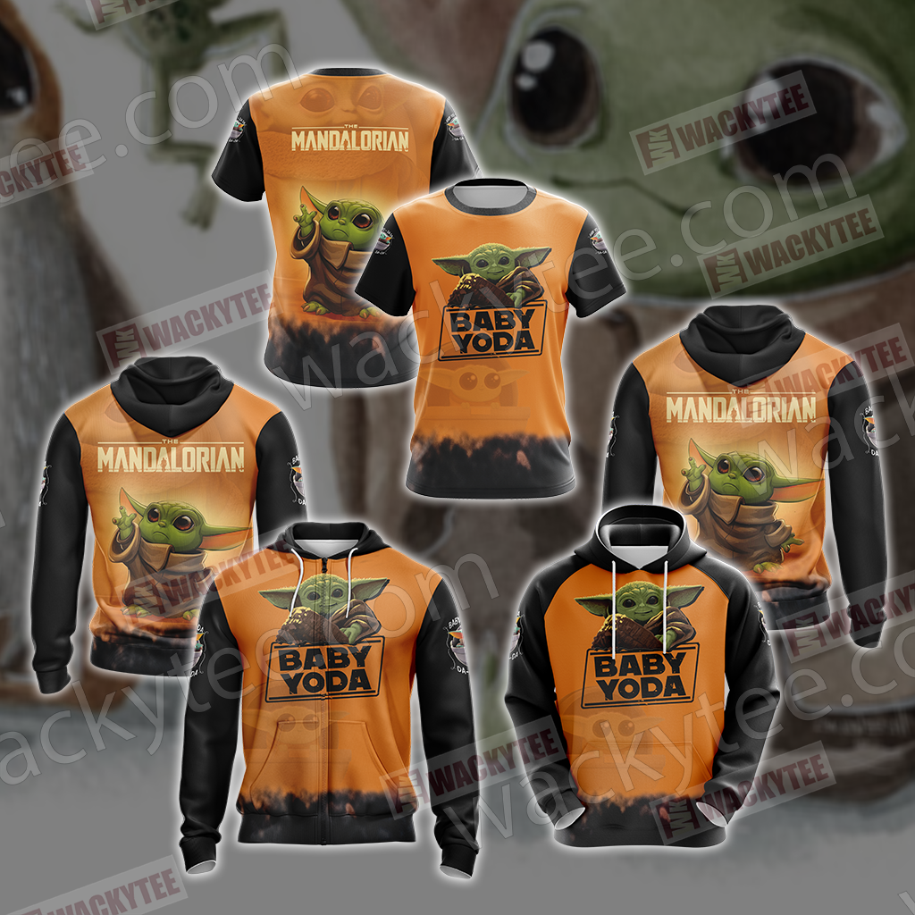 Star Wars The Mandalorian Baby Yoda Unisex 3D T-shirt