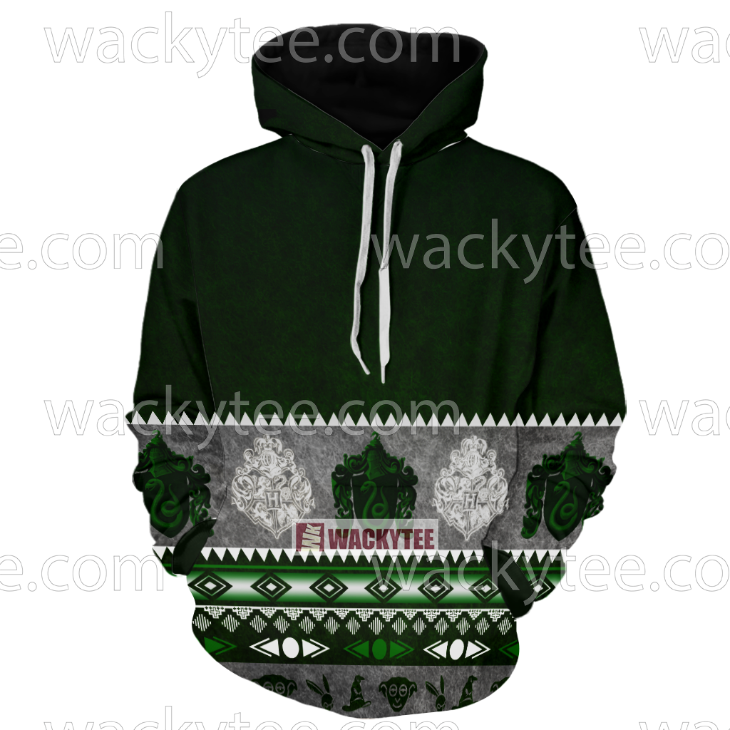 Cunning Like A Slytherin Harry Potter Wacky Style Unisex 3D T-shirt