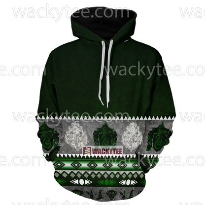 Cunning Like A Slytherin Harry Potter Wacky Style Unisex 3D T-shirt