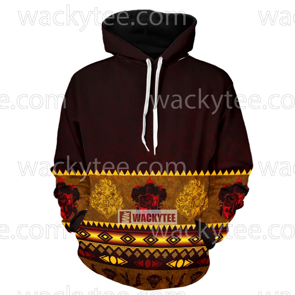 Brave Like A Gryffindor Harry Potter Wacky Style Unisex 3D T-shirt