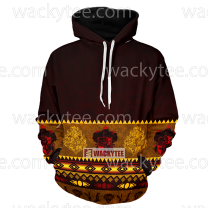 Brave Like A Gryffindor Harry Potter Wacky Style Unisex 3D T-shirt