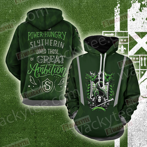 And Power-Hungry Slytherin Loved Those Of Great Ambition Unisex 3D T-shirt Hoodie S 