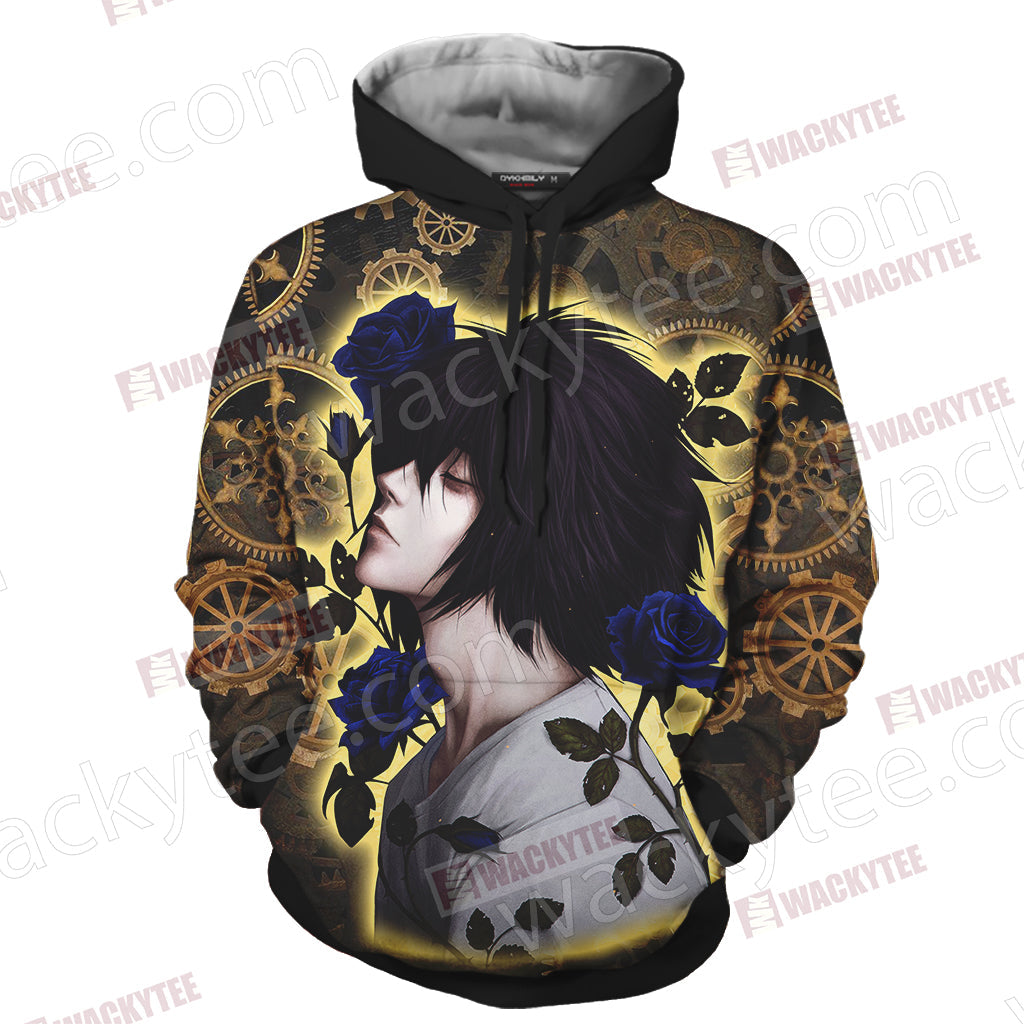 Death Note L Unisex 3D T-shirt