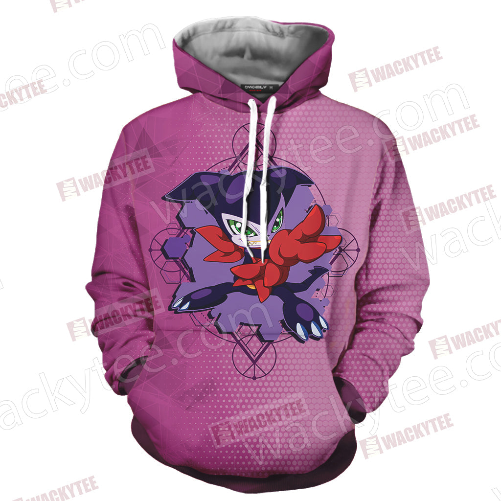 Digimon Impmon Chibi Unisex 3D T-shirt