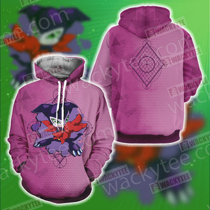 Digimon Impmon Chibi Unisex 3D T-shirt Hoodie