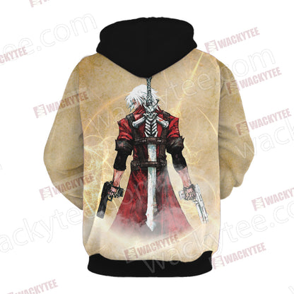 Devil Cry Man Dante Video Game Unisex 3D T-shirt