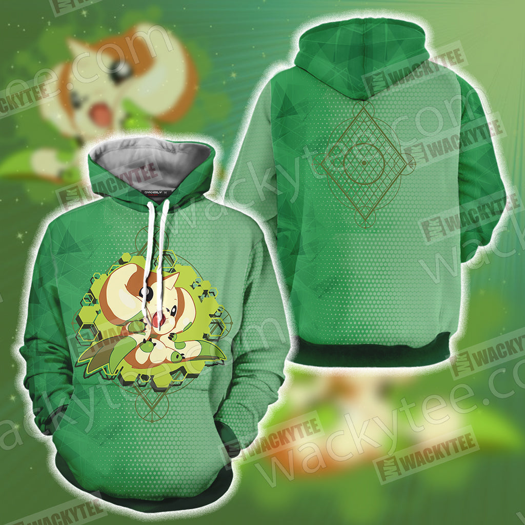 Digimon Terriermon Chibi Unisex 3D T-shirt Hoodie