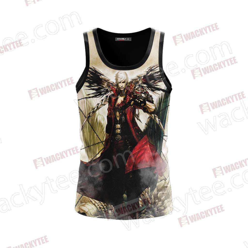 Devil Cry Man Dante Video Game Unisex 3D T-shirt