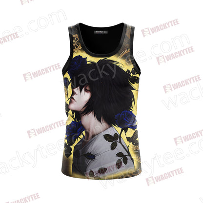 Death Note L Unisex 3D T-shirt