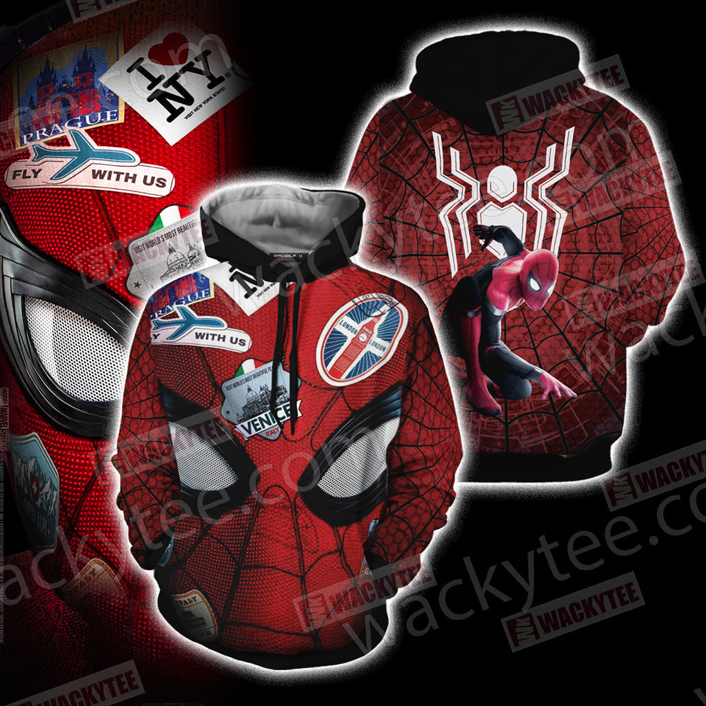 Spider-Man: Far From Home 2019 New Style Unisex 3D T-shirt Hoodie