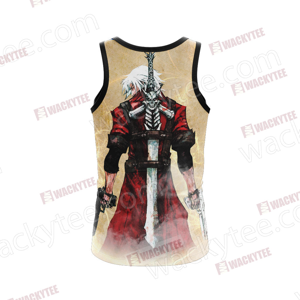 Devil Cry Man Dante Video Game Unisex 3D T-shirt