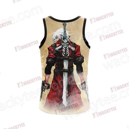 Devil Cry Man Dante Video Game Unisex 3D T-shirt