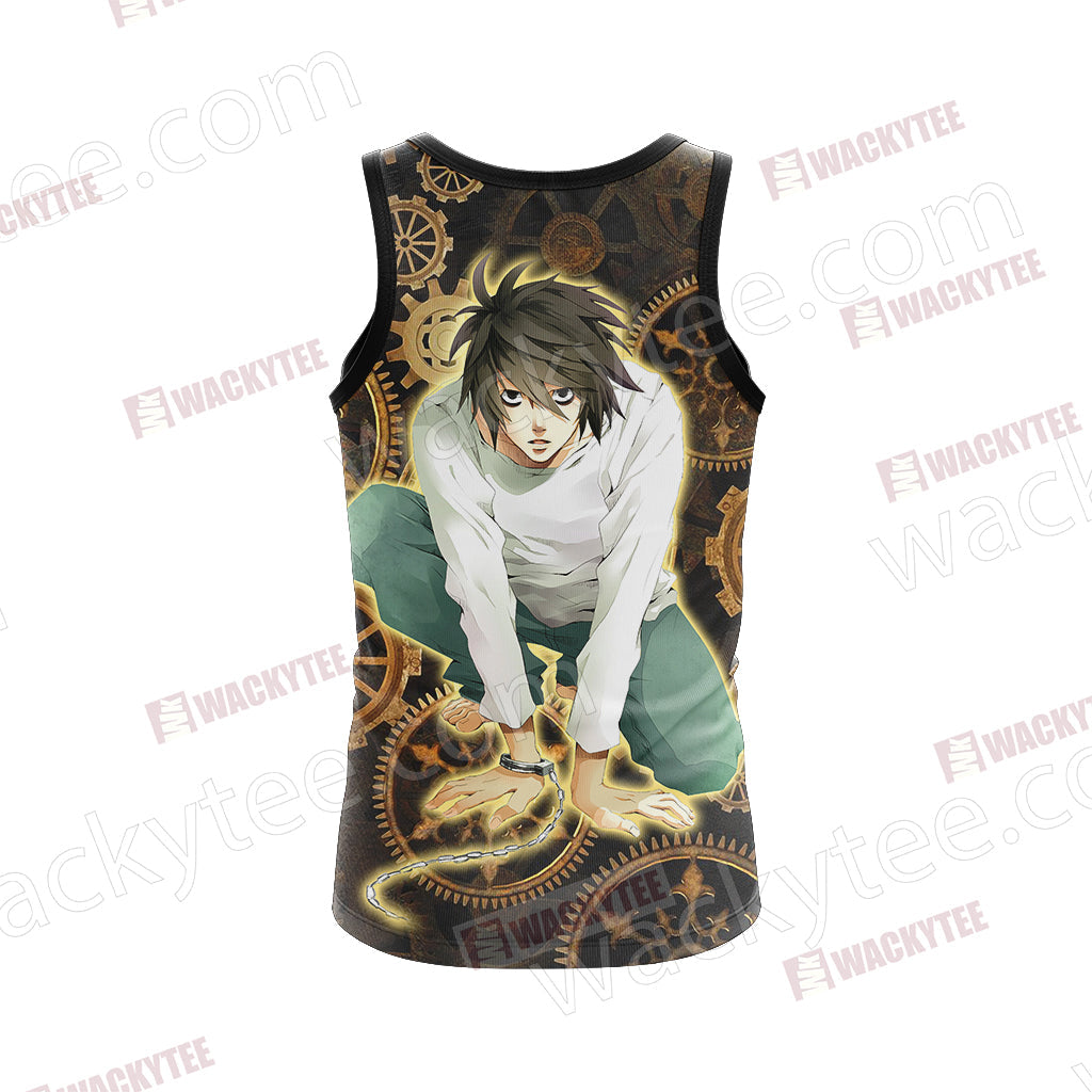Death Note L Unisex 3D T-shirt