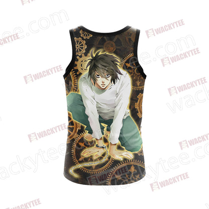 Death Note L Unisex 3D T-shirt