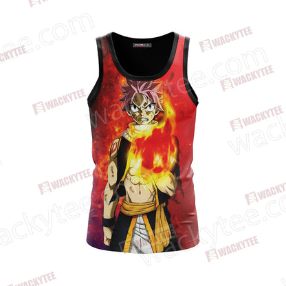 Fairy Tail: Natsu Dragneel New Version Unisex 3D T-shirt
