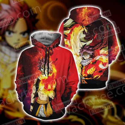 Fairy Tail: Natsu Dragneel New Version Unisex 3D T-shirt Hoodie