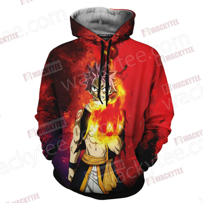 Fairy Tail: Natsu Dragneel New Version Unisex 3D T-shirt