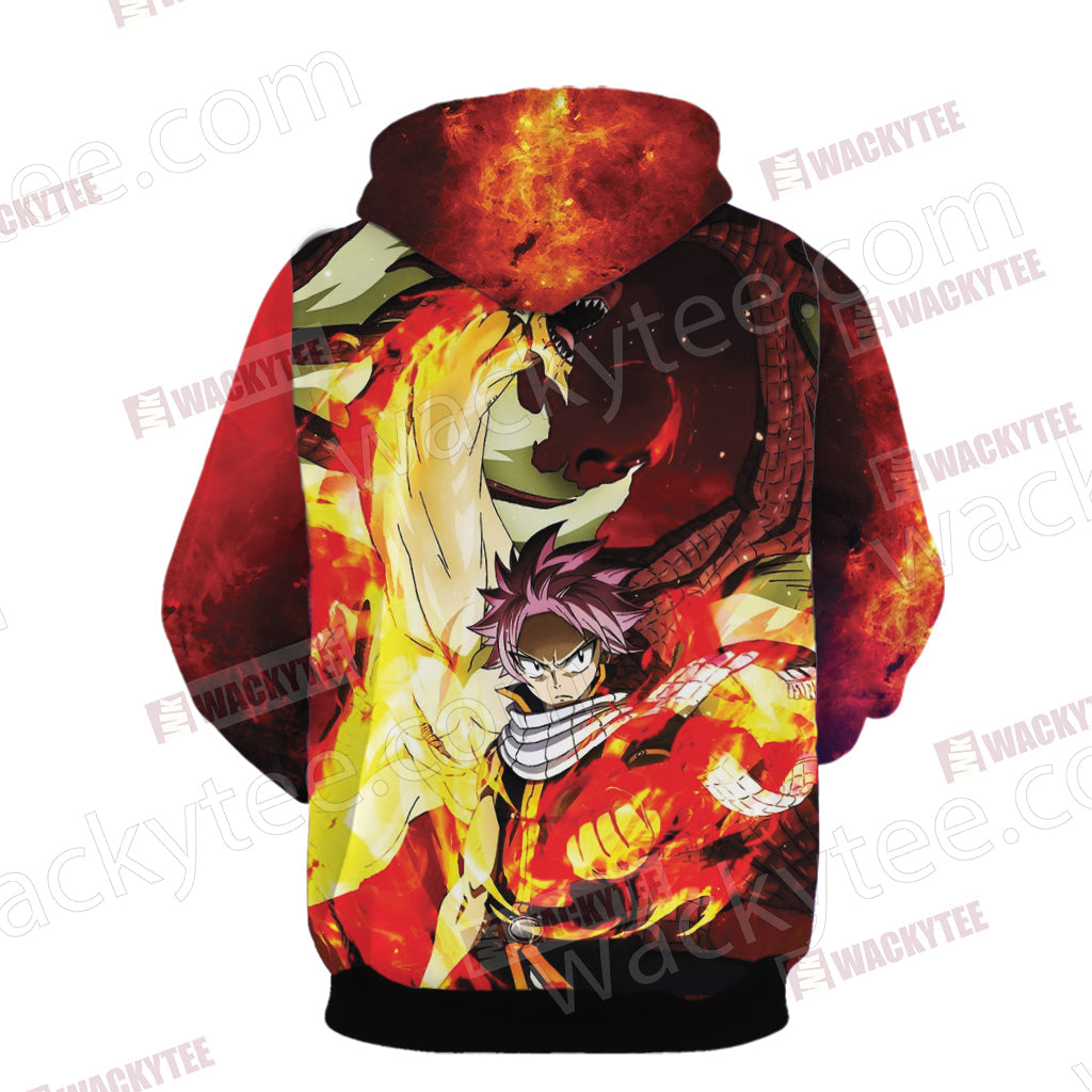Fairy Tail: Natsu Dragneel New Version Unisex 3D T-shirt