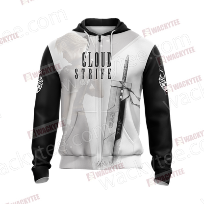 Final Fantasy VII - Cloud Strife Unisex 3D T-shirt