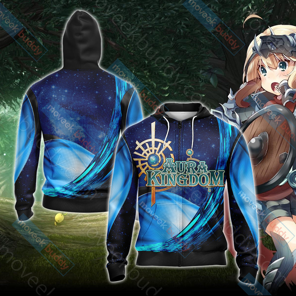 Aura Kingdom Unisex 3D T-shirt Zip Hoodie