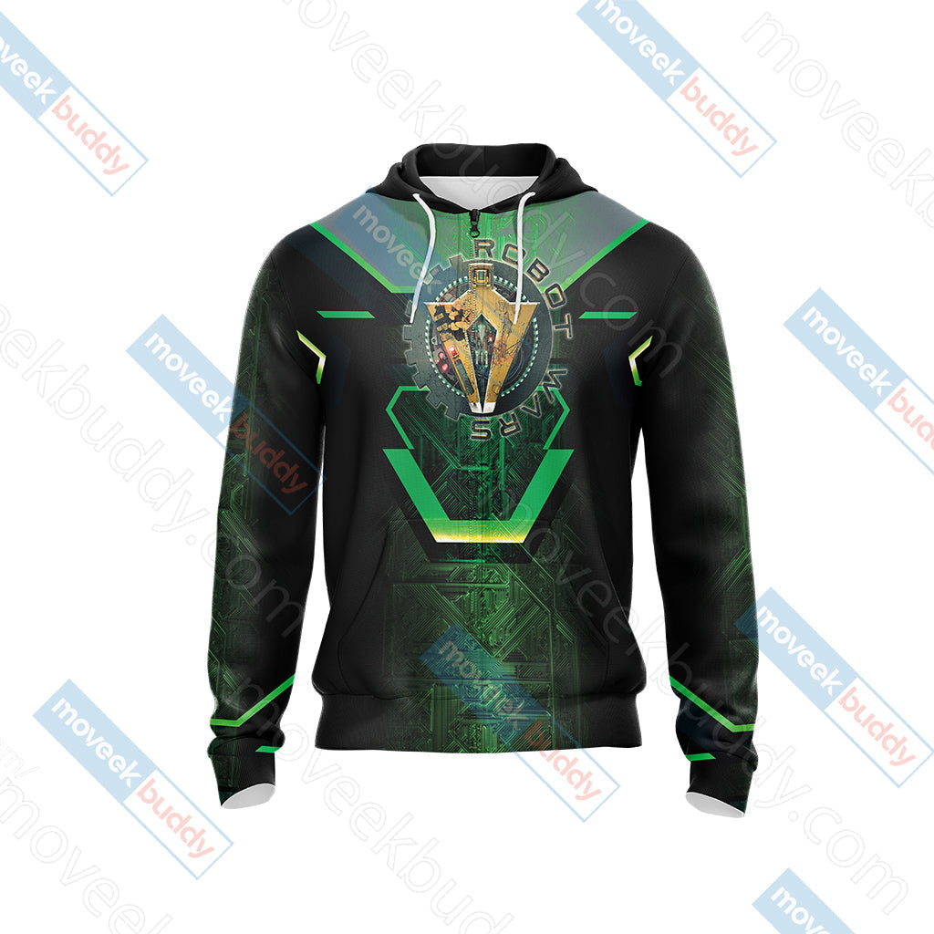 Robot Wars Unisex 3D T-shirt