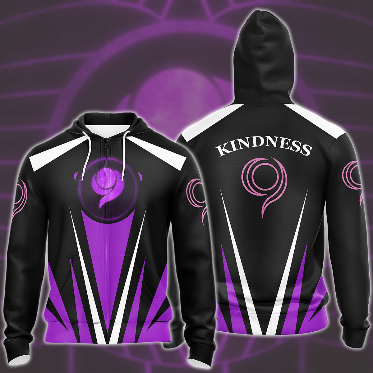 Digimon Crest Of Kindness Video Game All Over Printed T-shirt Tank Top Zip Hoodie Pullover Hoodie Hawaiian Shirt Beach Shorts Joggers Zip Hoodie