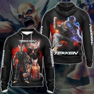 Tekken Heihachi Mishima Video Game 3D All Over Print T-shirt Tank Top Zip Hoodie Pullover Hoodie Hawaiian Shirt Beach Shorts Jogger Zip Hoodie S 