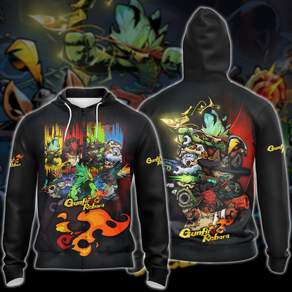 Gunfire Reborn Video Game 3D All Over Printed T-shirt Tank Top Zip Hoodie Pullover Hoodie Hawaiian Shirt Beach Shorts Jogger Zip Hoodie