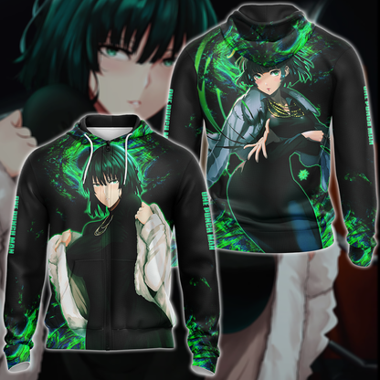 One Punch Man Fubuki 3D All Over Print T-shirt Tank Top Zip Hoodie Pullover Hoodie Hawaiian Shirt Beach Shorts Jogger Zip Hoodie