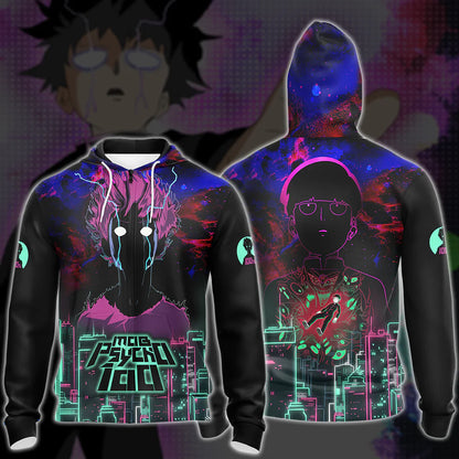 Mob Psycho 100 Anime Anime Manga 3D All Over Print T-shirt Tank Top Zip Hoodie Pullover Hoodie Hawaiian Shirt Beach Shorts Jogger Zip Hoodie