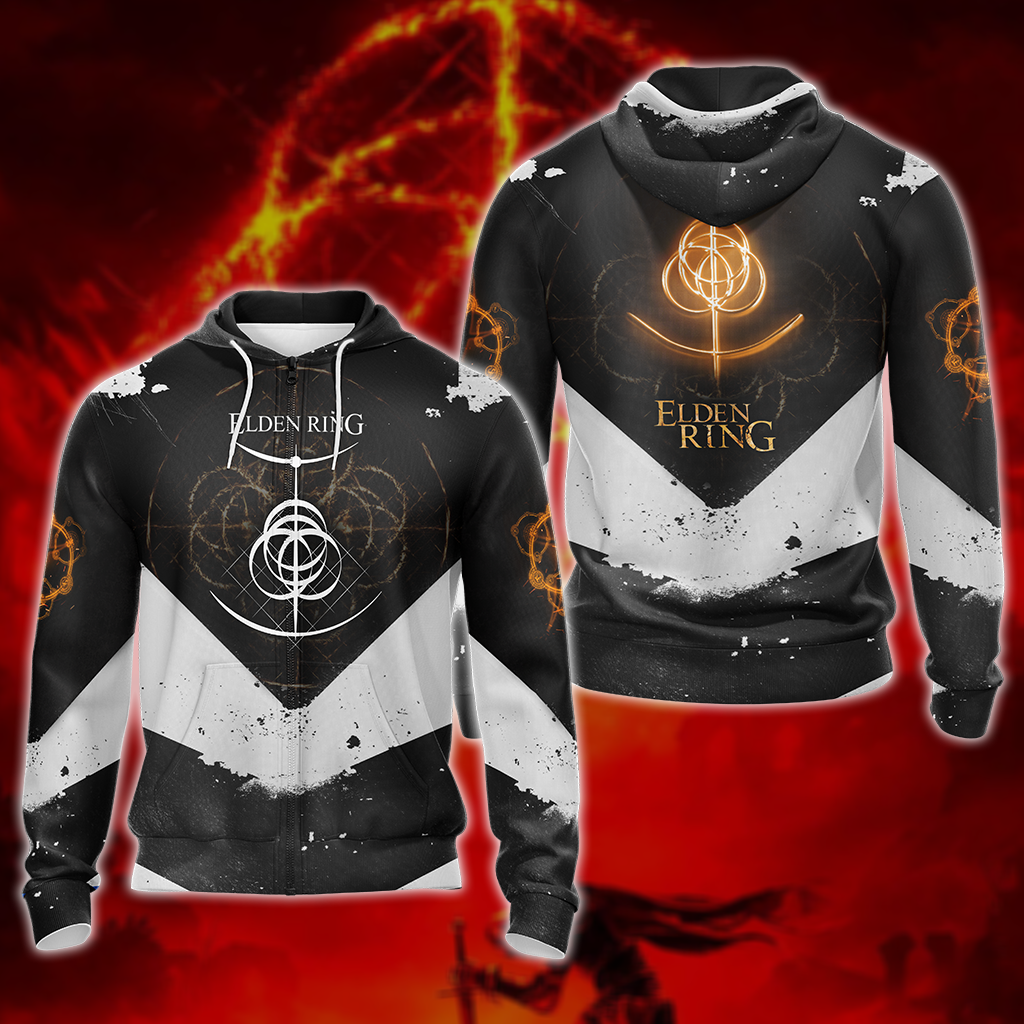 Elden Ring All Over Print T-shirt Tank Top Zip Hoodie Pullover Hoodie Hawaiian Shirt Beach Shorts Jogger Zip Hoodie