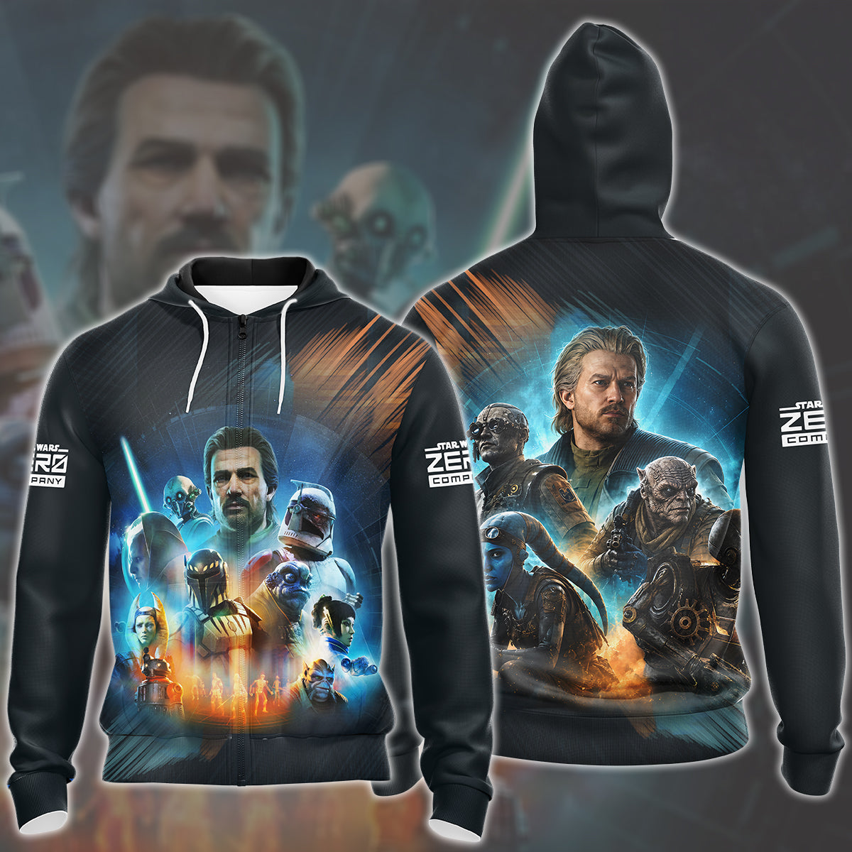 Star Wars Zero Company Video Game All Over Printed T-shirt Tank Top Zip Hoodie Pullover Hoodie Hawaiian Shirt Beach Shorts Joggers Zip Hoodie