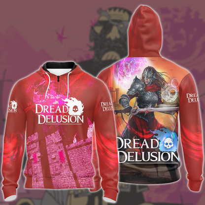 Dread Delusion Video Game All Over Printed T-shirt Tank Top Zip Hoodie Pullover Hoodie Hawaiian Shirt Beach Shorts Joggers Zip Hoodie