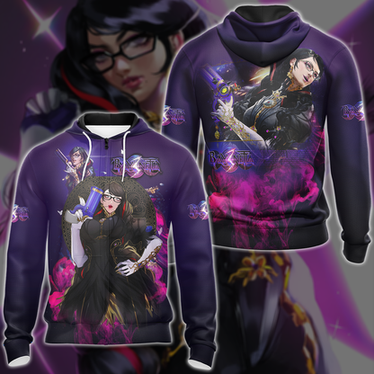 Bayonetta 3 Video Game 3D All Over Print T-shirt Tank Top Zip Hoodie Pullover Hoodie Hawaiian Shirt Beach Shorts Jogger Zip Hoodie