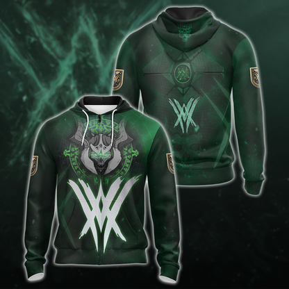 Destiny All Over Print T-shirt Tank Top Zip Hoodie Pullover Hoodie Hawaiian Shirt Zip Hoodie