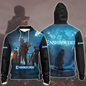 Enshrouded Video Game All Over Printed T-shirt Tank Top Zip Hoodie Pullover Hoodie Hawaiian Shirt Beach Shorts Joggers Zip Hoodie S 