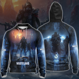 Wasteland 3 Video Game 3D All Over Printed T-shirt Tank Top Zip Hoodie Pullover Hoodie Hawaiian Shirt Beach Shorts Jogger Zip Hoodie S 