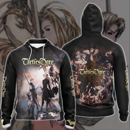 Tactics Ogre Video Game 3D All Over Printed T-shirt Tank Top Zip Hoodie Pullover Hoodie Hawaiian Shirt Beach Shorts Joggers Zip Hoodie