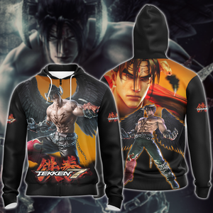 Tekken 7 Video Game 3D All Over Print T-shirt Tank Top Zip Hoodie Pullover Hoodie Hawaiian Shirt Beach Shorts Jogger Zip Hoodie S 