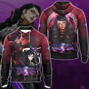 Bayonetta Video Game 3D All Over Print T-shirt Tank Top Zip Hoodie Pullover Hoodie Hawaiian Shirt Beach Shorts Jogger Zip Hoodie S 